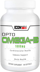 Icon Muscle Opto Omega-3 Fish Oil 2000mg Softgels Icon Muscle Opto Omega-3 Fish Oil 2000mg Softgels