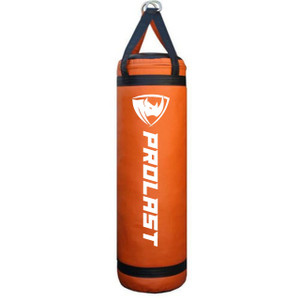 PROLAST 4ft 80lb Black/Orange Professional Boxing MMA Punching Bag PROLAST 4ft 80lb Black/Orange Professional Boxing MMA Punching Bag