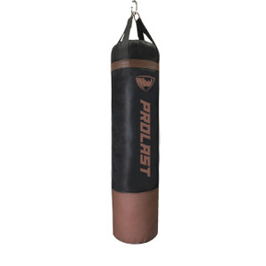 PROLAST 5ft 100lb 2 Tone Boxing MMA Muay Thai Heavy Punching Bag -Black/ Brown PROLAST 5ft 100lb 2 Tone Boxing MMA Muay Thai Heavy Punching Bag -Black/ Brown