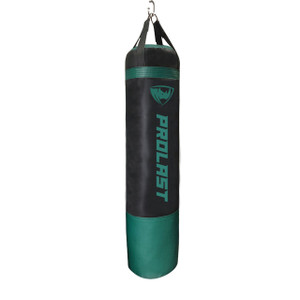 PROLAST 5ft 2 Tone Boxing MMA Muay Thai Heavy Punching Bag -Black/Green PROLAST 5ft 2 Tone Boxing MMA Muay Thai Heavy Punching Bag -Black/Green