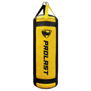 PROLAST 135lb 4FT XL Two Tone Luxury Boxing Punching Heavy Bag Black/Yellow PROLAST 135lb 4FT XL Two Tone Luxury Boxing Punching Heavy Bag Black/Yellow