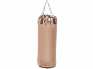 PROLAST RETRO CREAM / BROWN LEATHER HEAVY PUNCHING BAG PROLAST RETRO CREAM / BROWN LEATHER HEAVY PUNCHING BAG