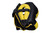 Prolast Face Saver Leather Boxing Headgear with Nylon Face Bar - Yellow/ Black Color