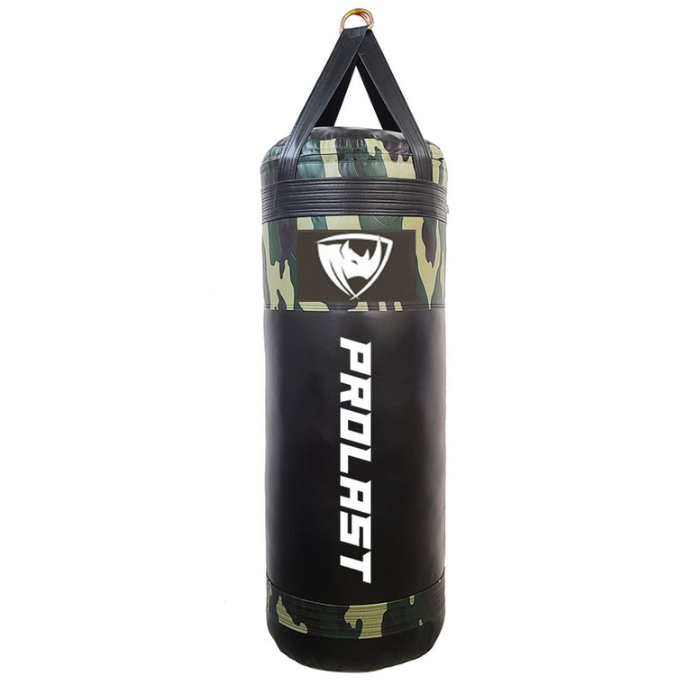 PROLAST 4FT XL Camo/Black Boxing Heavy Bag 