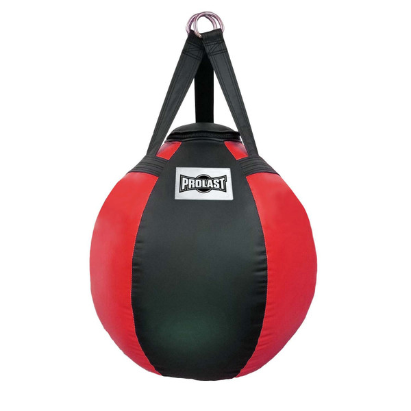 PROLAST Classic 75lb Boxing MMA Muay Thai Wrecking Ball Heavy Bag Red ...