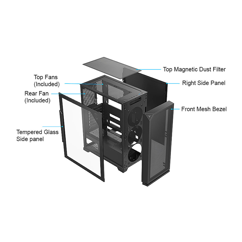 b-Knights-RGB Exploded View