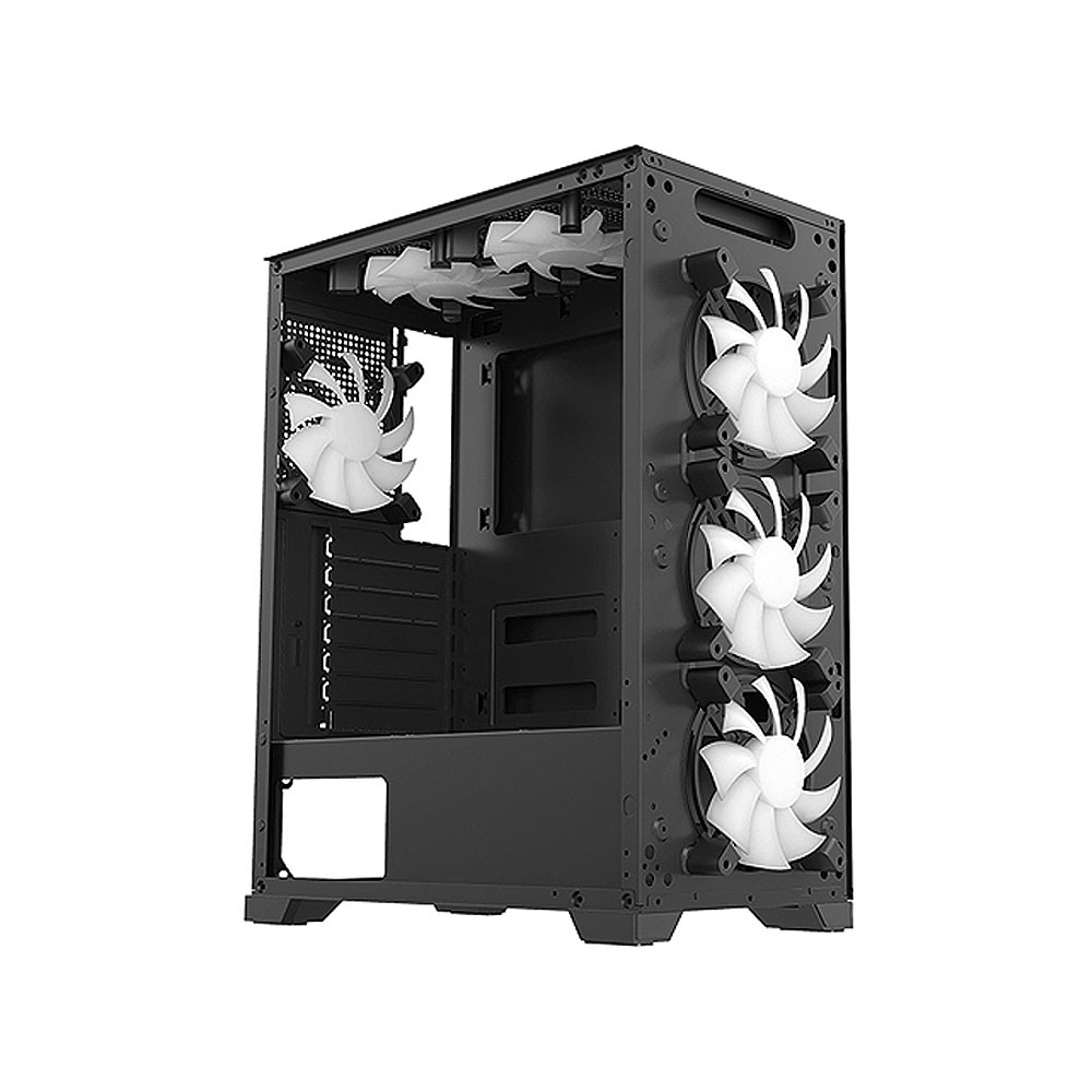 b-Knights-RGB Preinstalled 6&times;120mm RGB Fans