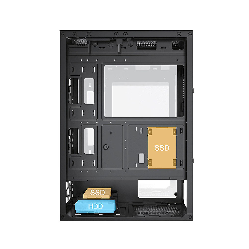 b-Optillusion SSD & HDD Mounting Locations