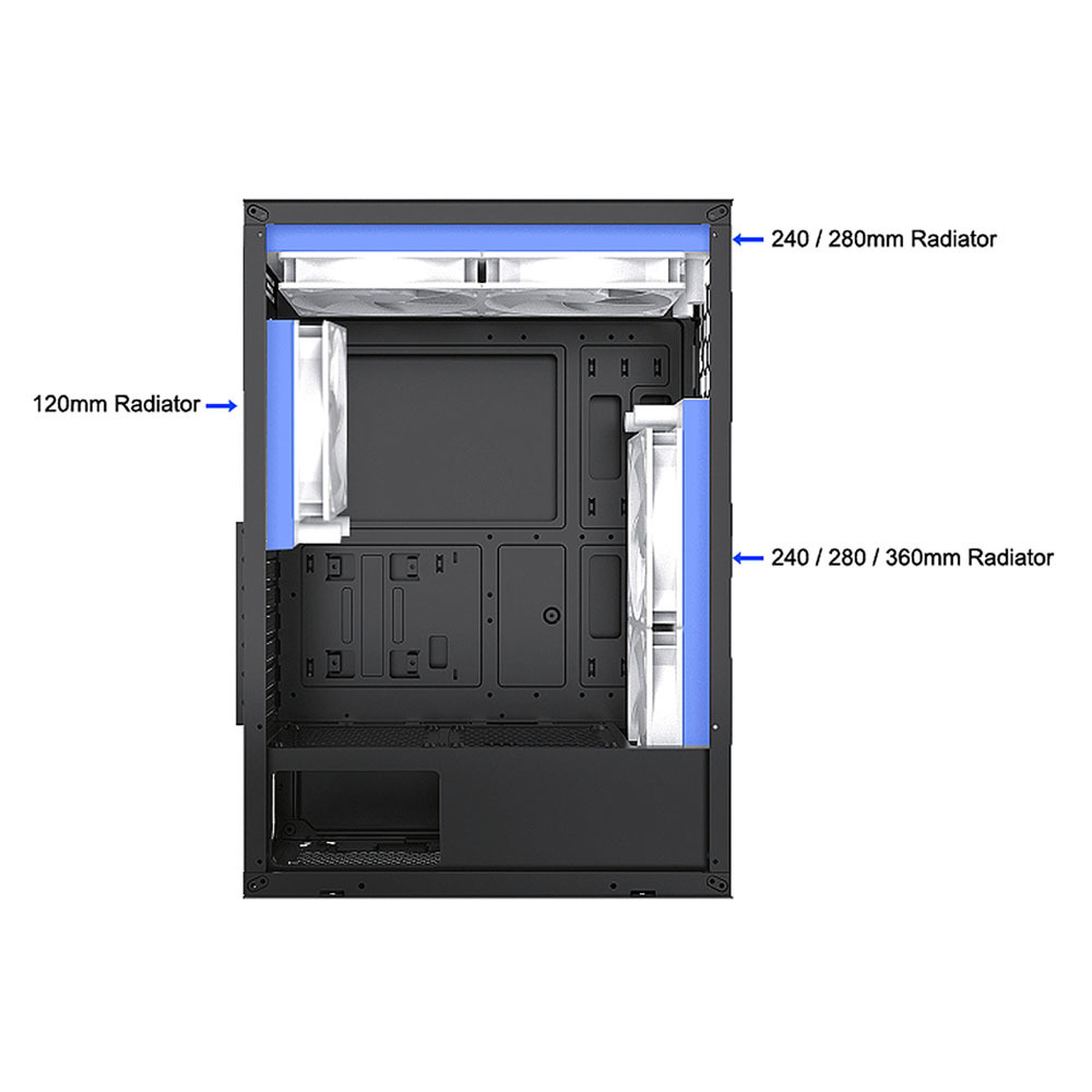 b-Optillusion Water Cooling Support