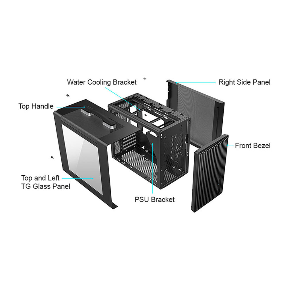 b-Pellucid Mini Exploded View