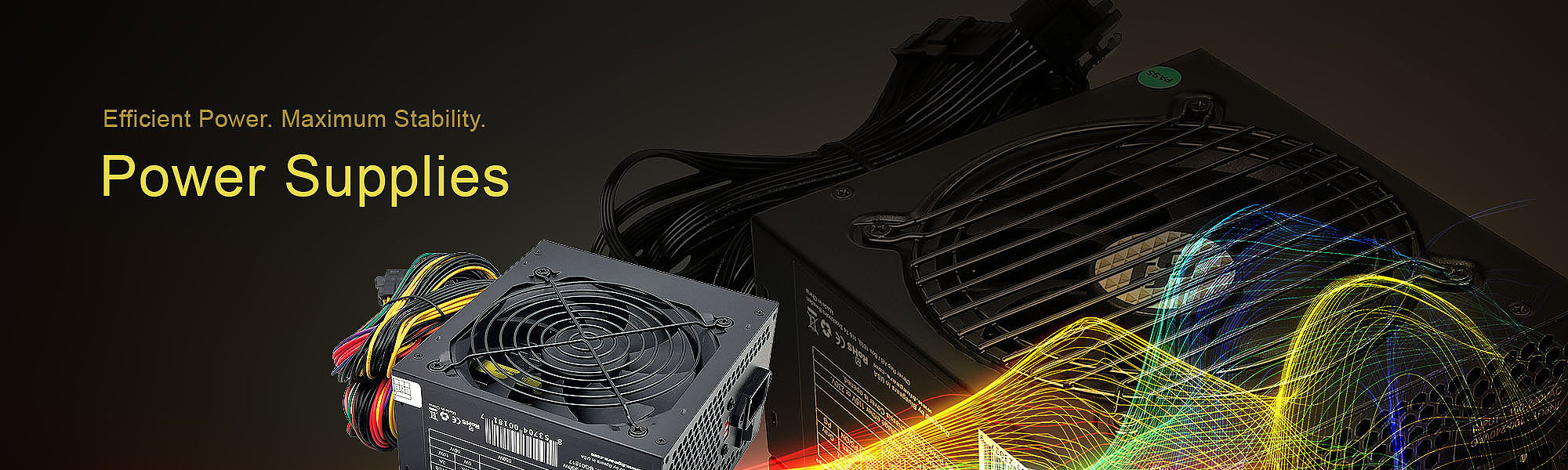Bluegears high‑efficiency PC power supplies