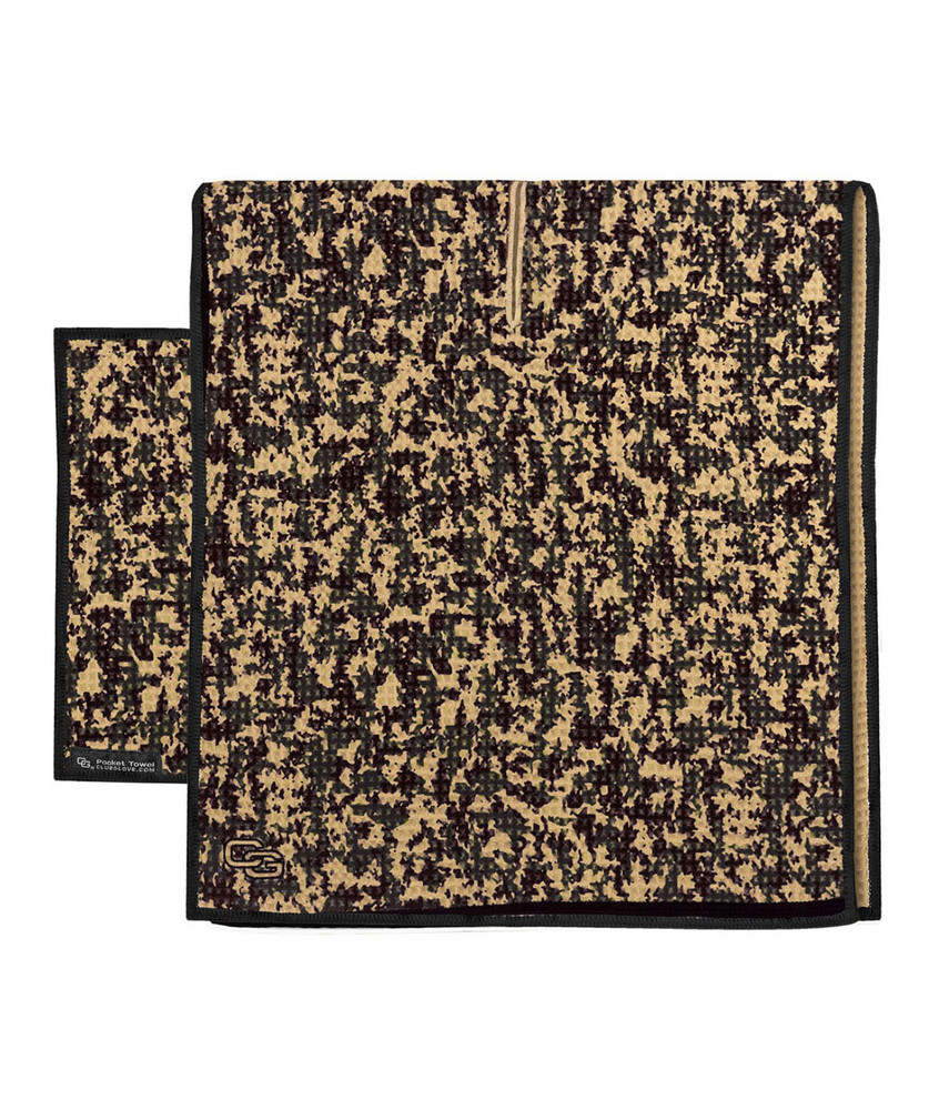 Club glove golf microfiber caddy and pocket towel set Clearance