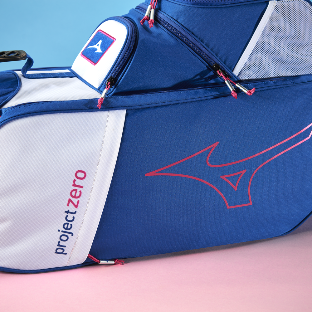 rijk trainer Willen Mizuno - Project Zero Breast Cancer Cart Bag | Morton Golf Sales