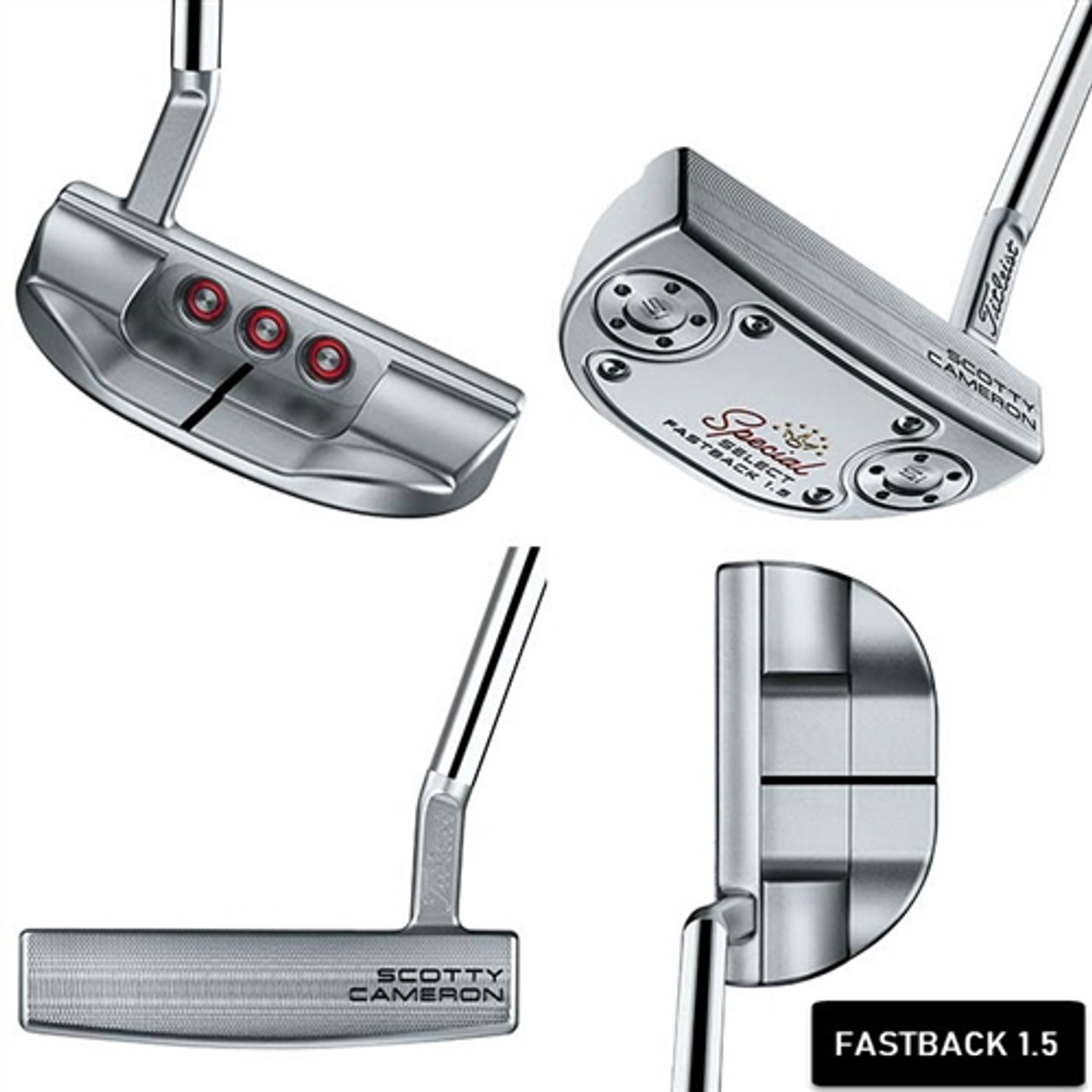 タイトリスト SCOTTY CAMERON Special select パター FASTBACK 1.5