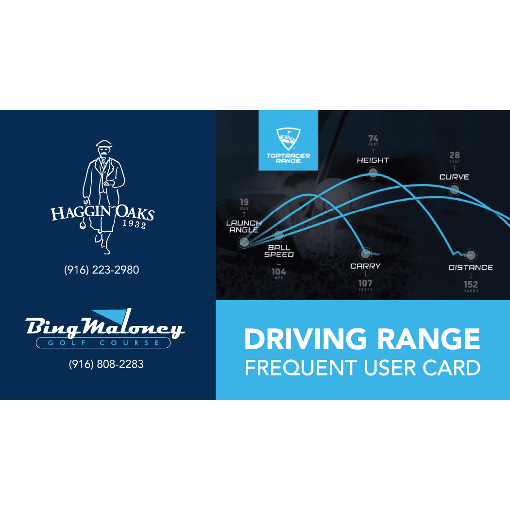 Driving Range Card | Morton Golf Sales