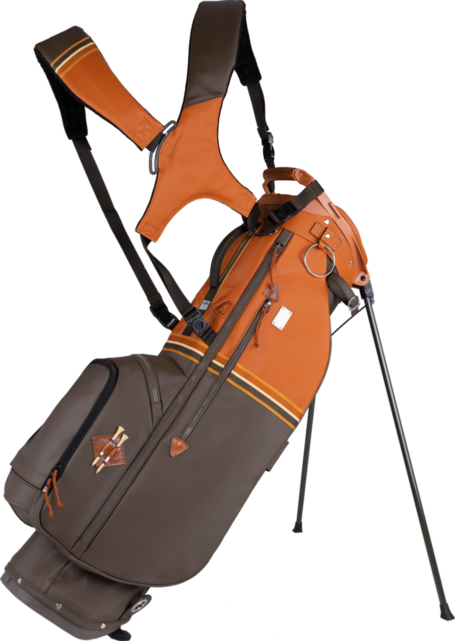 leather golf bag