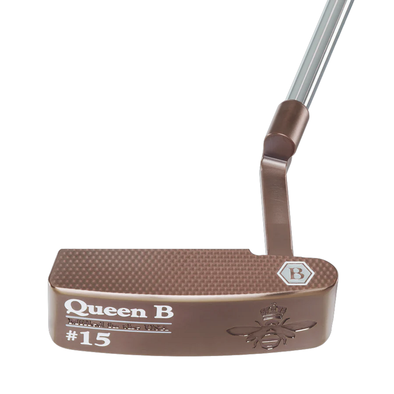 Each Queen B Series head is one-piece milled from 303 Stainless