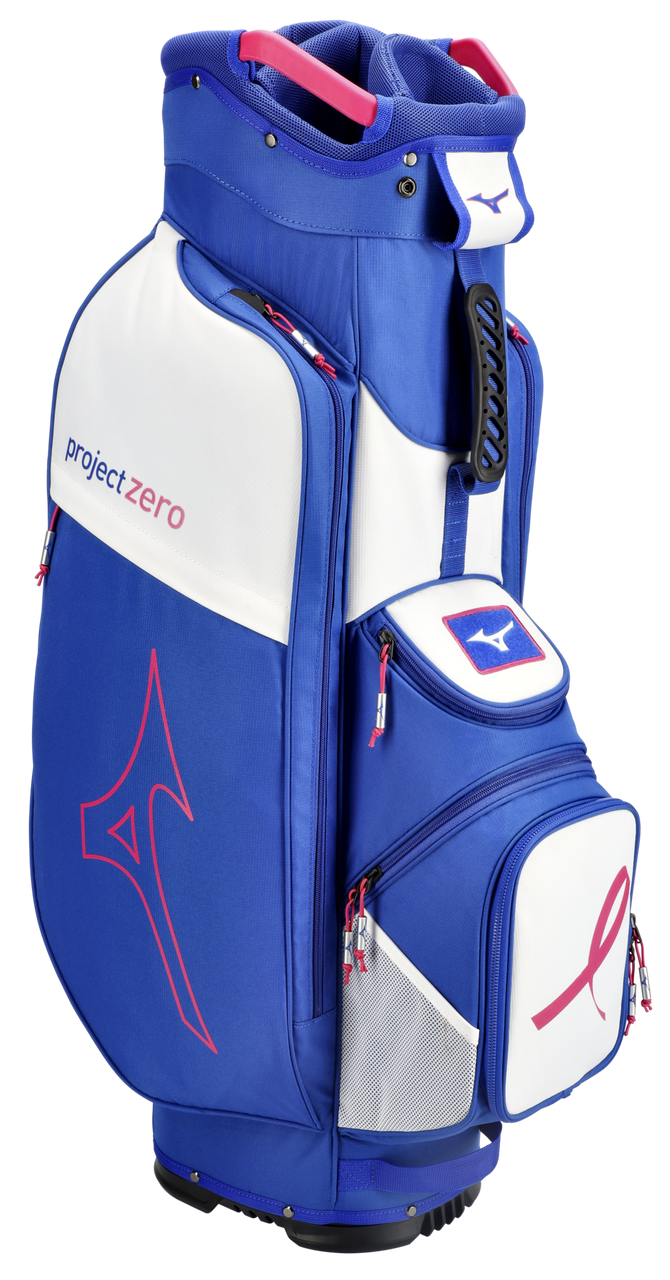 Mizuno Golf Project Zero Breast Cancer Cart Bag - LIMITED EDITION