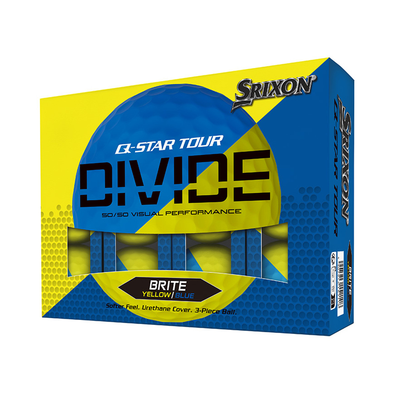 SRIXON Q-Star Tour Divide Golf Balls - 2024