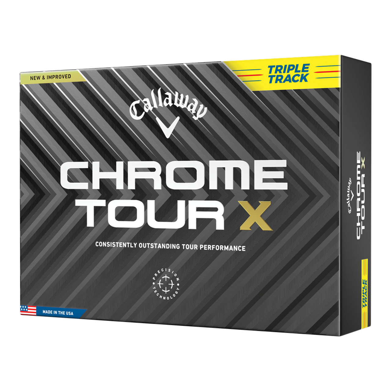 Callaway Chrome Tour X アメリカンフラッグ ボール Callaway - Chrome Tour X Triple Track Golf Balls | Morton