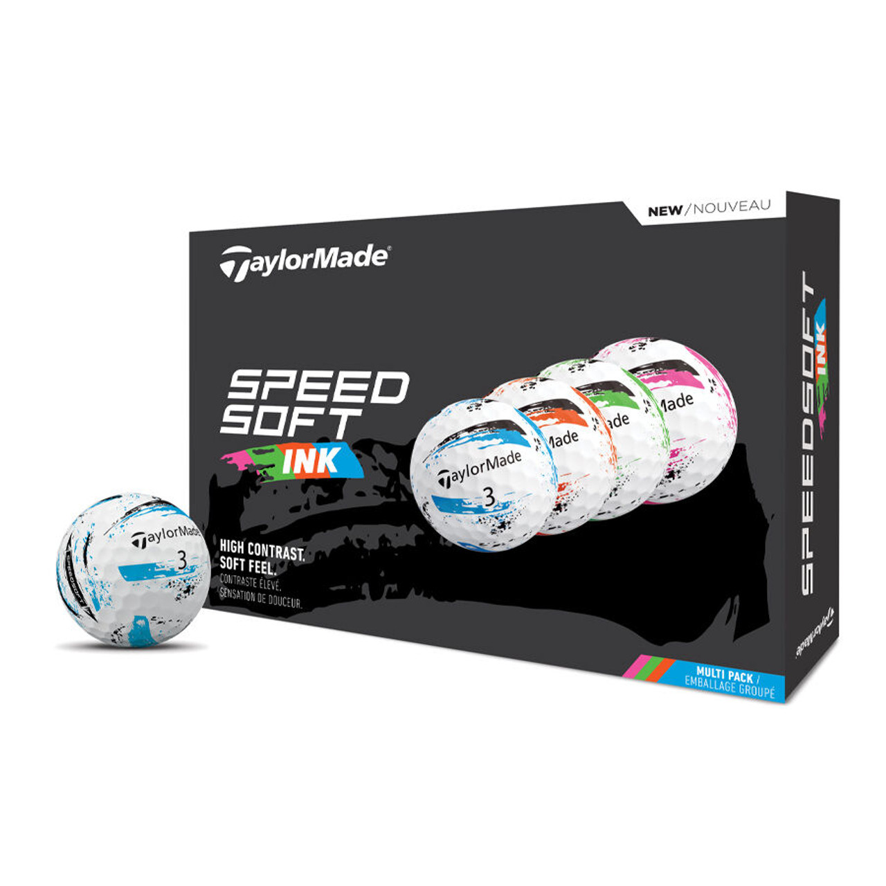 TaylorMade - SpeedSoft Ink Golf Balls | Morton Golf Sales