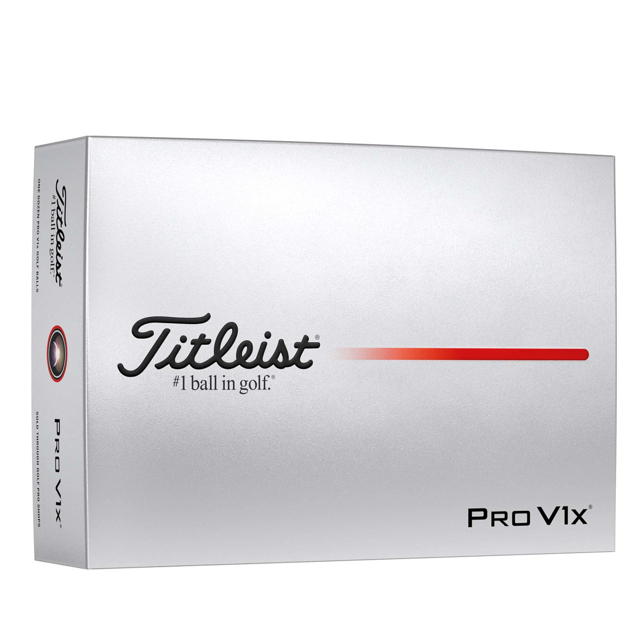 Titleist Unisex-Erwachsene Pro V1x Golfbälle, Weiss/opulenter