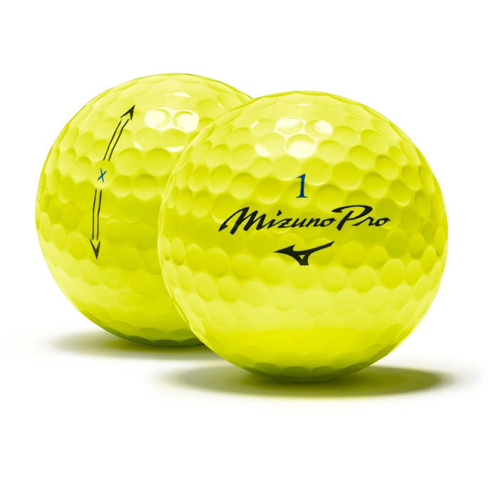 MizunoPro X、Sゴルフボール イエロー2ダース Mizuno - Pro S Golf Balls | Morton Golf Sales