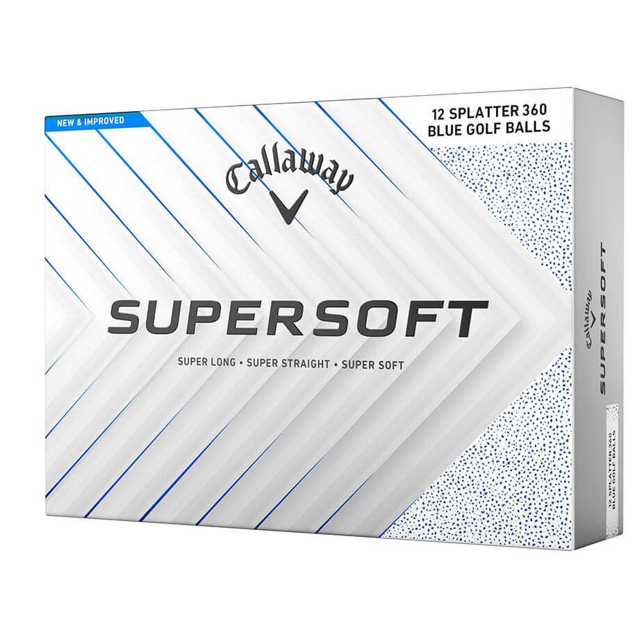 ぺンフオ-ルドゴルフボール Callaway - Supersoft Splatter 360 Golf Balls | MortonGolfSales