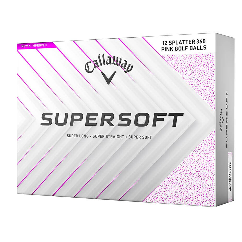Callaway - Supersoft Splatter 360 Golf Balls | MortonGolfSales