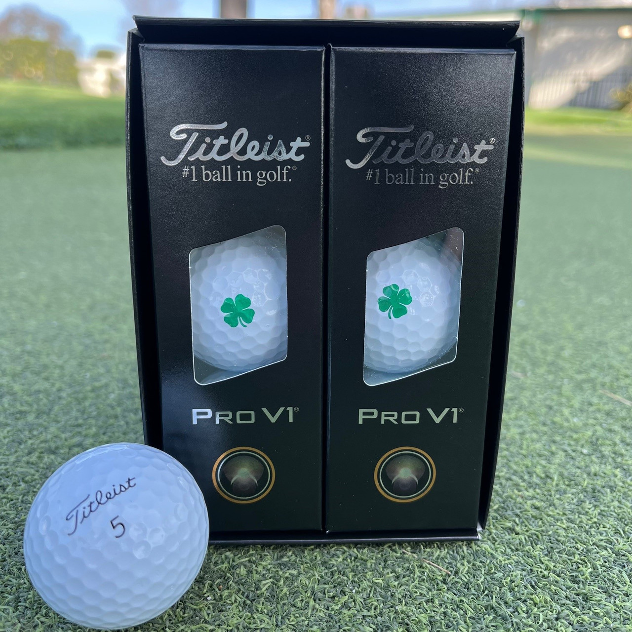 Titleist - Pro V1 Shamrock Golf Balls | Morton Golf Sales