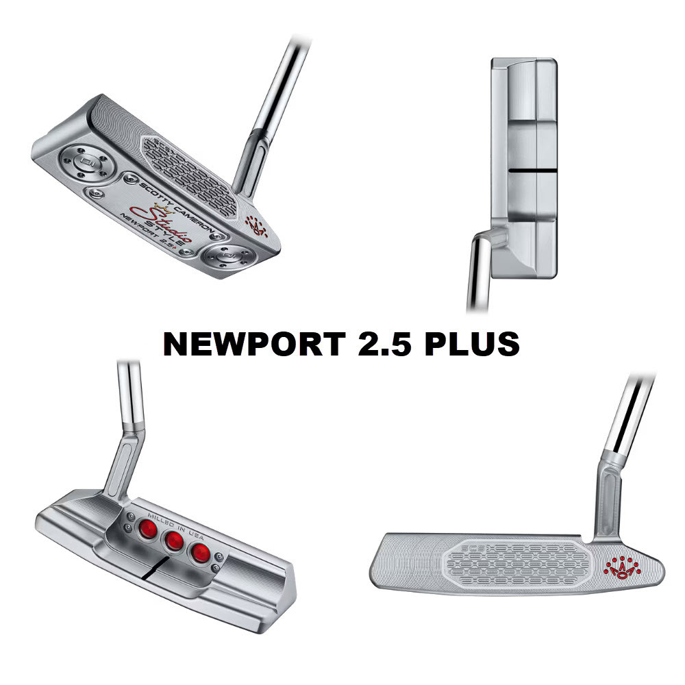 Scotty Cameron SPECIAL SELECT JET SET-Newport 2 Plus Ltd Release-New withCover-35 – Blade Set New