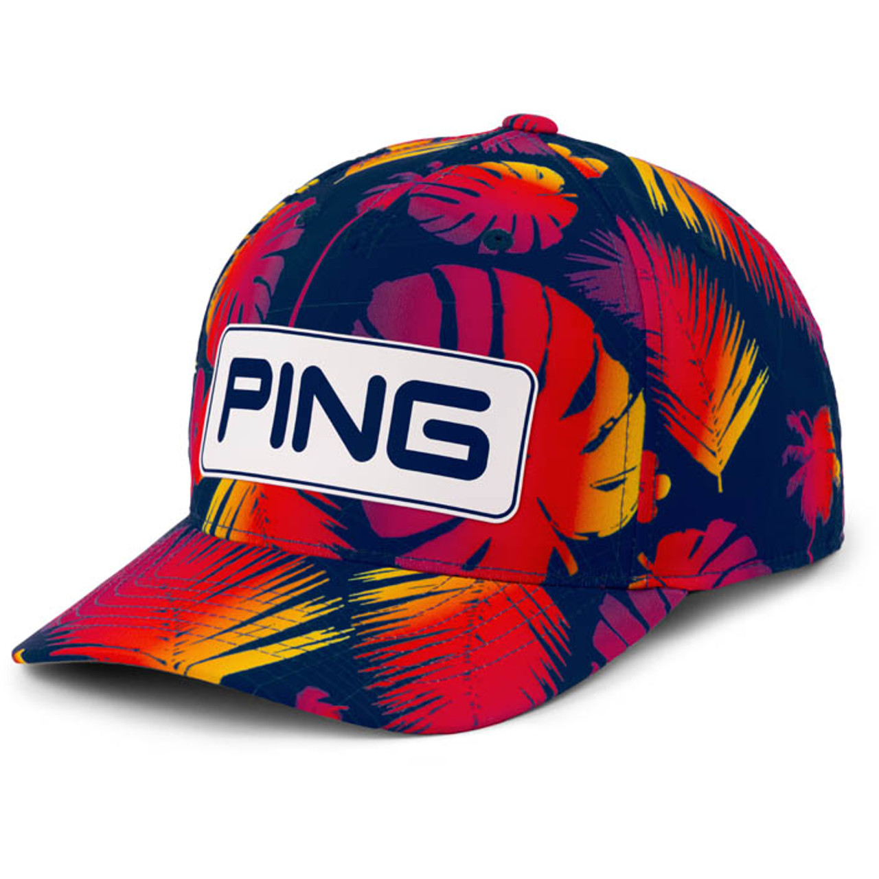 ウエア PING - Ping Tour Snapback Cap Limited Edition PING Golf - Electric Sunset Tour Snapback | Morton Golf Sales