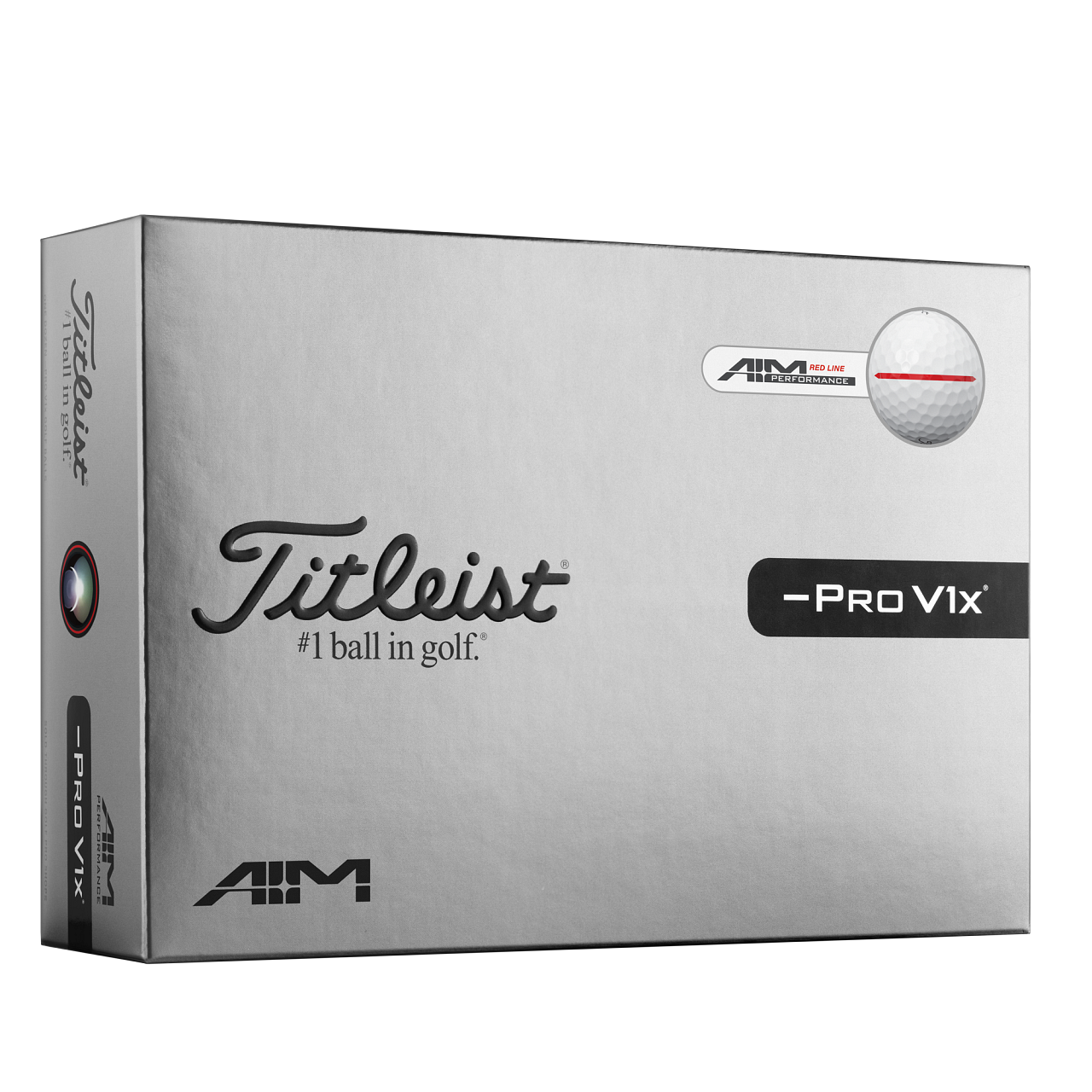 Titleist - Pro V1x Left Dash AIM Performance Golf Balls | Morton