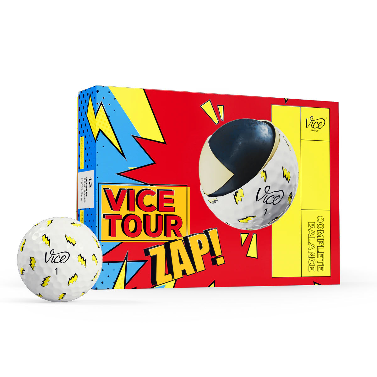 VICE Golf - Tour Zap Balls | Morton Golf Sales