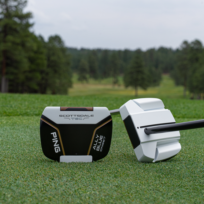 SCOTTSDALE TEC ALLY BLUE ONSET ネオマレット型 PING - Scottsdale TEC Ally Blue Onset Putter | Morton Golf Sales