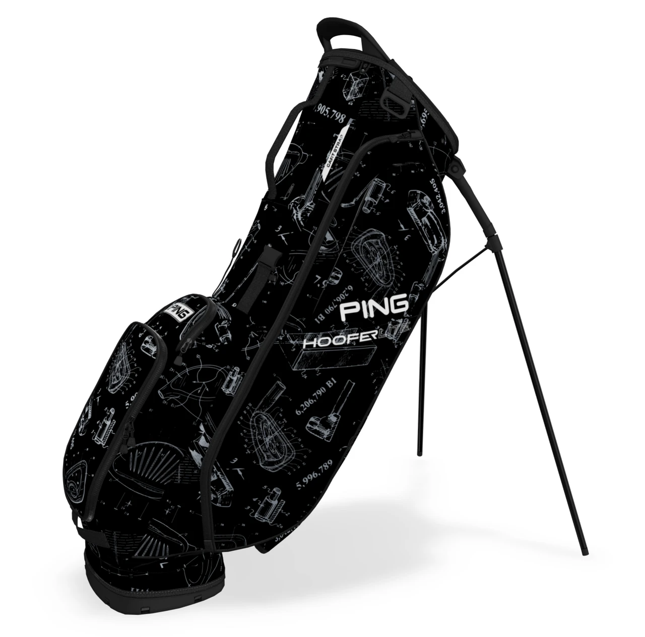 PING hoofer lite キャディバッグ PING - Hoofer Lite Engineer Golf Bag | Morton Golf Sales