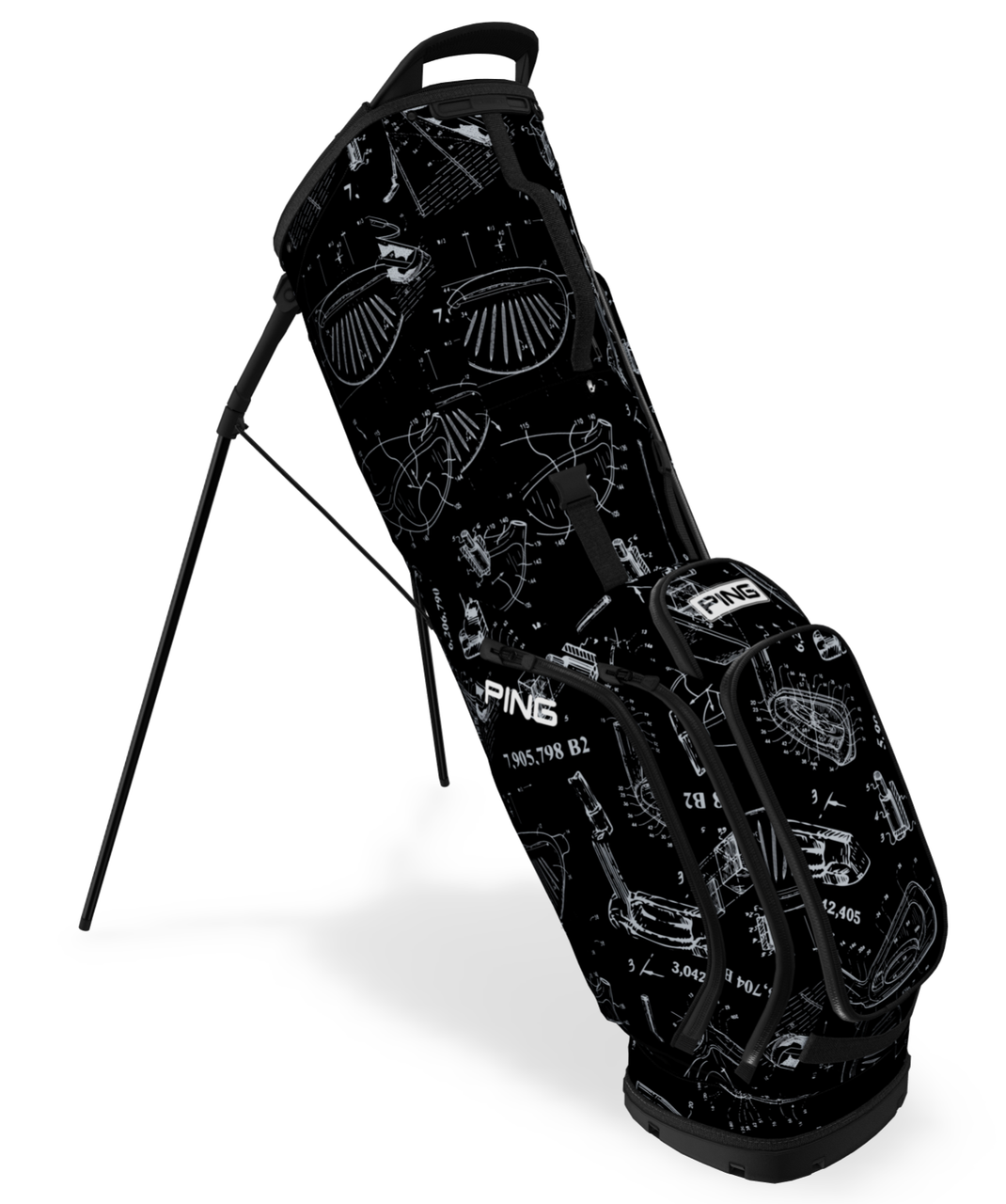 PING - Hoofer Lite Engineer Golf Bag | Morton Golf Sales