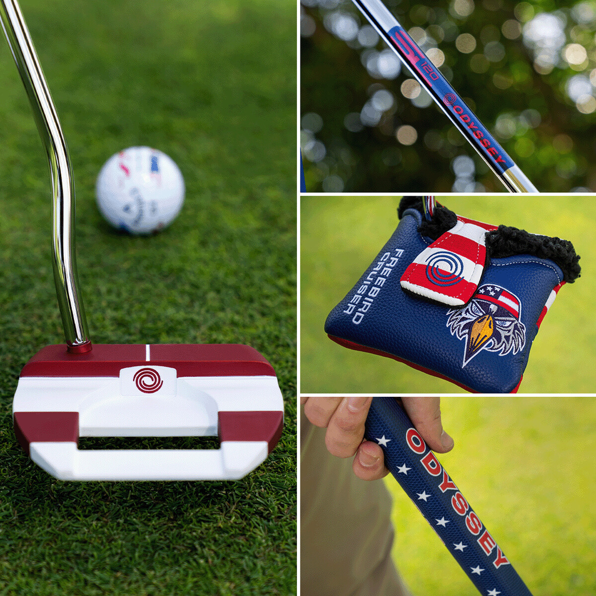 Odyssey - Ai-DUAL USA 250 Freebird Cruiser Putter | Morton Golf Sales