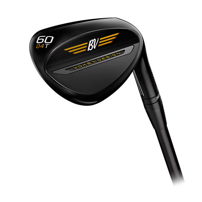 クラブ VOKEY SM11 58 04T Vokey - SM11 Black Vapor Sight Lines Wedge | Morton Golf Sales
