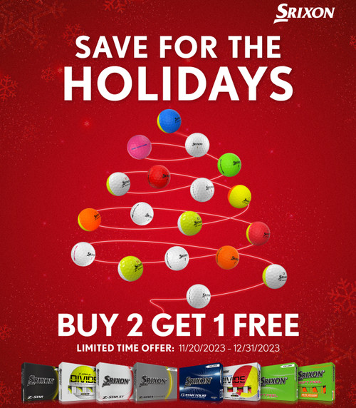 SRIXON Golf Balls - Buy 2, Get 1 FREE!
