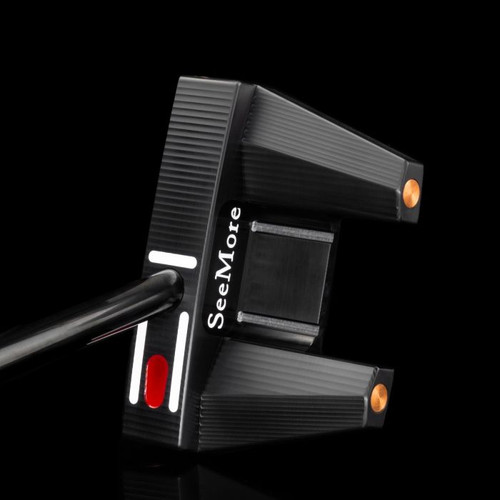 SeeMore Putters - Black MiniGiant CurveBack | Morton Golf Sales