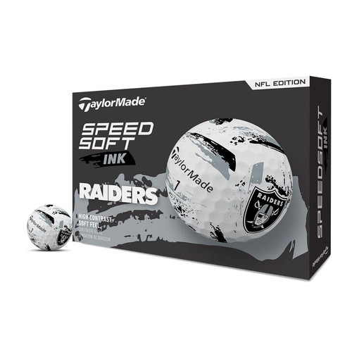 TaylorMade NFL SpeedSoft Ink Golf Balls
