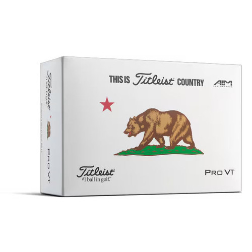 Titleist Pro V1 AIM California Golf Balls
