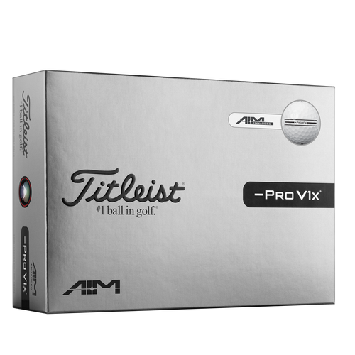 Titleist Pro V1x Left Dash AIM Enhanced Golf Balls