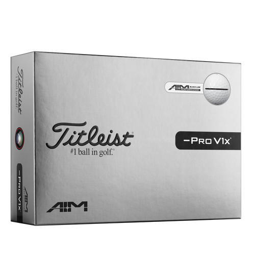 Titleist Pro V1x Left Dash AIM Performance Golf Balls