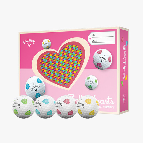 Callaway Chrome Soft Golf Hearts Golf Balls
