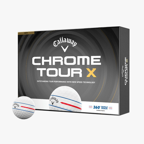 Callaway Chrome Tour X 360 Triple Track Golf Balls