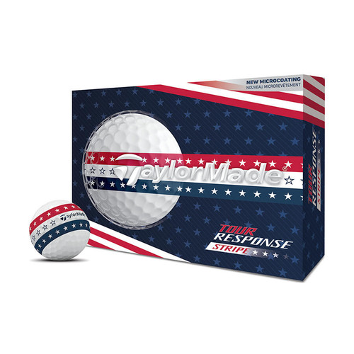 TaylorMade Tour Response Stripe USA Golf Balls