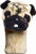 Daphne's Animal Headcovers - Pug