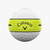 Callaway Chrome Soft 360 Yellow Stripe Golf Balls - 2026